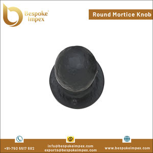 Perilla de puerta de mortaja antigua negra de 75mm de diseño europeo del fabricante superior Impex a medida 5 años de garantía 1050G comprador genuino - Product Image 2