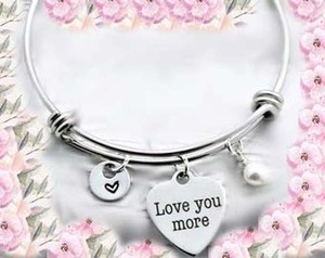 Collar de cadena corta de diamante de plata pavimentado con letras de amor de diseño caliente para joyería de Navidad - Product Image 3