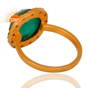 Wedding Wear Solid 925 Silver Designer <b>CZ</b> & Natural Gemstone <b>Ring</b> Jewelry Women's <b>Ring</b> Jewelry Wholesaler - Product Image 3