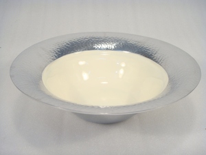 Bol profond en aluminium avec cuillère pour la maison Bol de service - Product Image 5