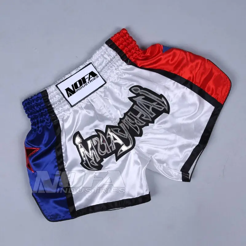 Quick Dry Sanda Boxer Pants Muay Thai Shorts Breathable Gym Grappling MMA Boxeo Short/Kids Fight Fitness Boxing Trunks