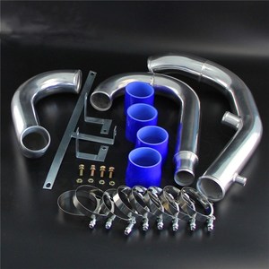 ชุดท่ออินเตอร์คูลเลอร์ FMIC,สำหรับ Lancer <span class=keywords><strong>EVO</strong></span> 7 8 <span class=keywords><strong>9</strong></span> 4G63 04-07 - Product Image 6