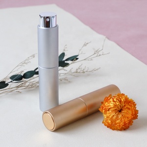Du Lịch Thân Thiện 10Ml Refill Matte Đen Purse Atomizer Nước Hoa Chai Xịt Bên Trong Glass Lọ Với Bơm Phun - Product Image 5