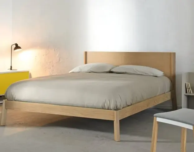 Furnitur Tempat Tidur Kayu Solid Terlaris, Furnitur Tempat Tidur dengan Aksesori Perangkat Keras