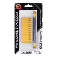 Couteau scalpel Qianli 007 008 009 pour démontage de CPU, dissolvant de colle, couteau à décoller avec jeu de lames, grattoir de nettoyage de colle pour carte mère et puce BGA
