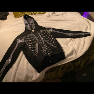 OEM-Conjunto de Sudadera con capucha para hombre, 50 algodón, poliéster, manga larga, estampado, talla grande, negro, venta al por mayor - Product Image 6