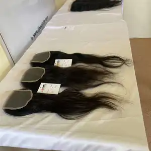 Perruque Lace Frontal Closure wig indienne — meetu, cheveux bruts, Lace Frontal Transparent HD, Super mince, haute numérique, vente en gros