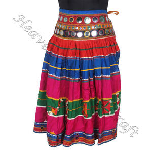 Design ethnique Tribal Kutch Coton Broderie à la main Vintage Bohème Banjara Jupes Banjara Jupe Rabari Collection Banjara - Product Image 3