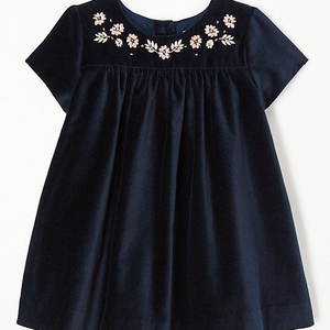 -NEW--BEAUTIFUL-Bébé-Fille ROBE-Robe AVEC BRODERIE et personnaliser dans n'importe quelle taille et couleur = 2021. - Product Image 1