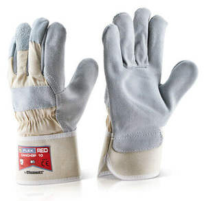 2024 Canadian AB Quality Rigger Gants de travail en cuir Taille XL Imperméable et protecteur pour l'été et l'hiver Fonction anti-coupure - Product Image 2
