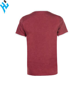 2025 plus récent Zipper Fashion Design respirant hommes t-shirt avec Logo personnalisé haute qualité coton tissu confortable hommes t-shirts - Product Image 3