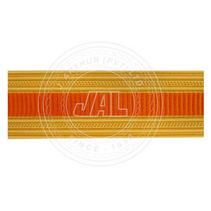 Top qualité or canotage uniforme dentelle fil de lingot 15mm de large personnalisable cérémonie uniforme tresses et lacets - Product Image 1