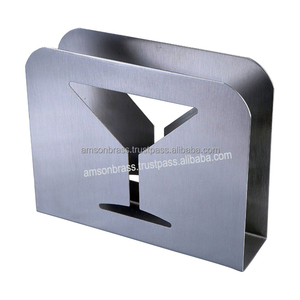 New Design Metal Stainless Steel Napkin Holder Hotel Home and <b>Kitchen</b> Metal Napkin Holder for <b>Table</b> Decor - Product Image 3
