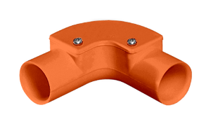 COUDE D'INSPECTION EN PVC-COULEUR ORANGE-POUR CONDUIT RIGIDE EN PVC-HAUTE QUALITÉ-FABRIQUÉ AU VIET NAM-STANDARD BS EN 4706 - Product Image 2