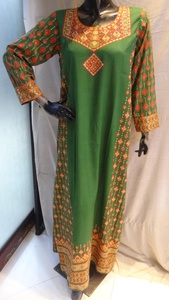 Femmes Robe Caftan Abaya Vêtements Islamiques Musulman Maxi Kaftan Indien - Product Image 3