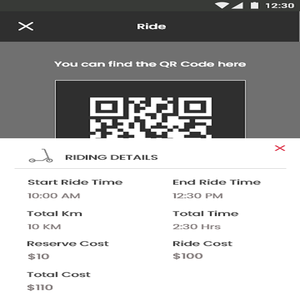 บริการพัฒนาแอพสกู๊ตเตอร์ไฟฟ้าเช่าสกู๊ตเตอร์ไฟฟ้าบริการพัฒนาแอพ/รางวัลการพัฒนาแอพแท็กซี่สำหรับ Android หรือ <span class=keywords><strong>IOS</strong></span> - Product Image 3