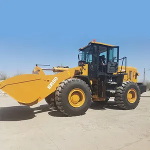 New Chinese EVERUN ER50 5ton Construction And Agricultural Terrain Heavy Duty Wheel Loader For Hot Sell