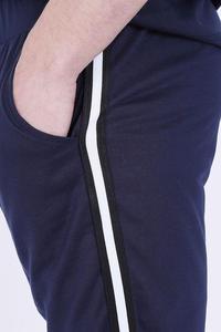 ขายส่งคมชัดเสื้อยืดและกางเกงขาสั้นคู่ชุดที่กำหนดเองผู้ชายบางพอดีชุดฤดูร้อนที่มีโลโก้ที่กำหนดเอง - Product Image 3