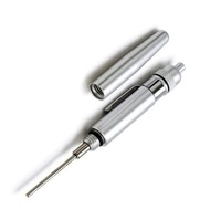 Mini huileur de précision pour machines - Métal, capacité 5 ml, sans alimentation électrique, portable avec clip, design de poche en TPE