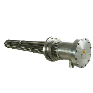 DN300 72KW Industrial High Power Antiexplosion Explosion-proof Flanged Immersion Heater Element for water oil