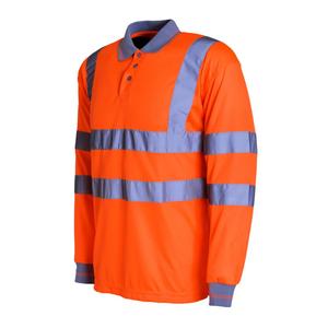 Guardia de seguridad personalizada Uniforme de invierno Secado rápido Transpirable Manga larga Reflectante Seguridad vial Unisex - Product Image 1