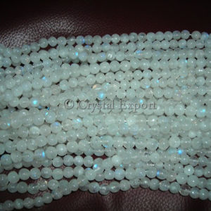 Bobine de perles en pierre de lune arc-en-ciel, 6mm, vente en gros - Product Image 1