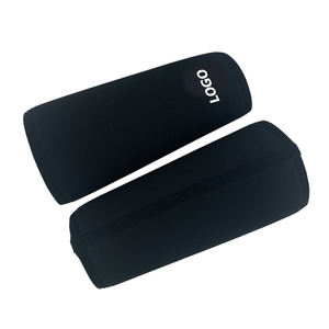 Nouvelle conception de manchon de genou de compression de protection sportive en nylon respirant antidérapant Powerlifting - Product Image 4