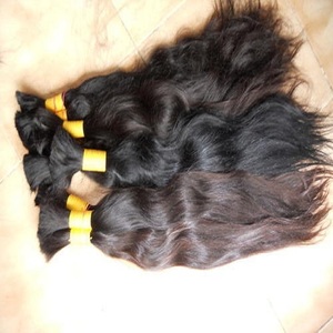 Extensiones de Cabello Virgen Remy Indio al por Mayor de 30 Pulgadas, las Mejores Extensiones de Cabello Liso con Doble Trama a Máquina para Mujeres Negras - Product Image 1