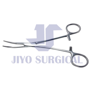 Pinzas Hemostáticas Kelly de Acero Inoxidable, Pinza Quirúrgica con Bloqueo, Instrumento Hemostático para Cirugía Médica - Product Image 2