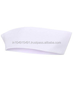 Chapeau blanc indien traditionnel pour hommes, turban, chapeau Pooja - Product Image 2