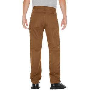 Pantalons de travail unisexes pour hommes, en coton et soie, avec design multi-poches, logo personnalisé, poches aux genoux, uniformes pour adultes, service OEM - Product Image 4