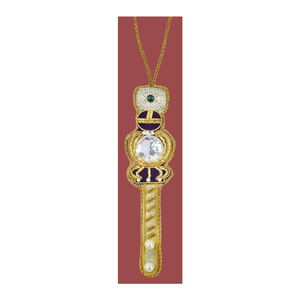Latest Production Beaded Zari Hand Embroidery Hanging Ornaments 2021 - Product Image 1