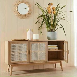Premium Quality <b>Rattan</b> Cabinet Natural Cabinet <b>Rattan</b> Tv Cabinet Living Room <b>Furniture</b> on <b>Sale</b> - Product Image 2