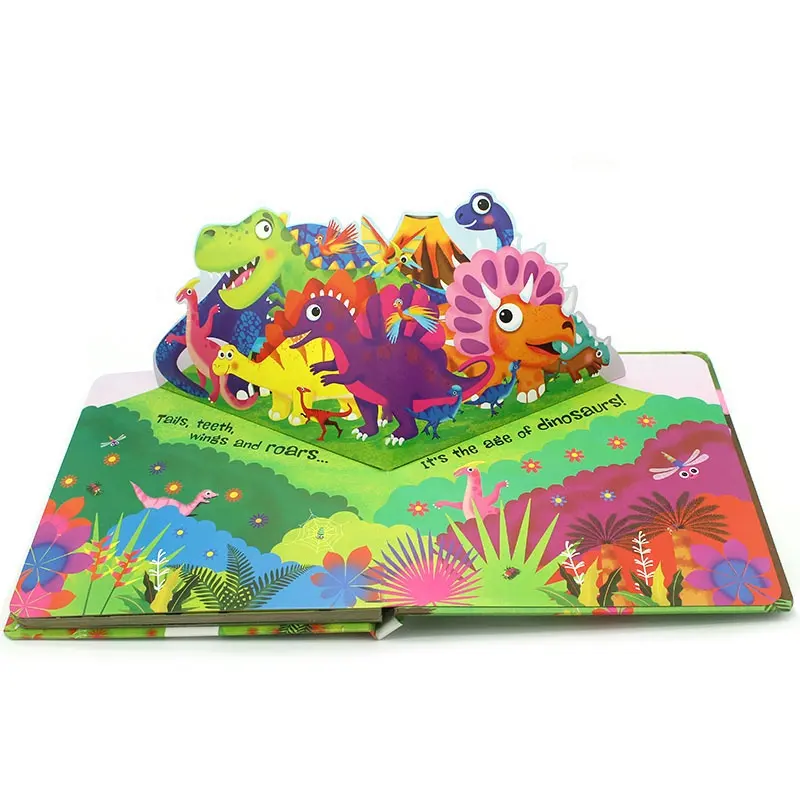 Factory Price Sale Lovely Baby Pop Up 3D Books
