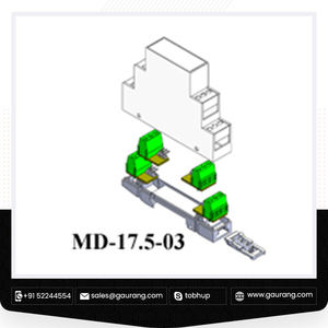 Caja de control de aluminio/ABS/acero de diseño personalizado, carcasas modulares de riel Din, protección IP66, instrumento electrónico a granel - Product Image 5