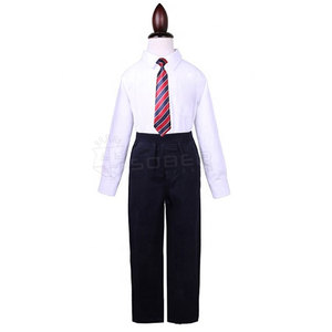 Uniformes escolares personalizados para estudiantes, ropa informal con cuello vuelto, uniforme escolar de algodón de alta calidad - Product Image 5
