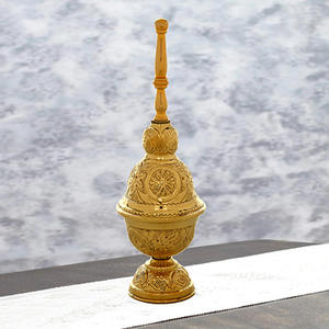 Aspersor de Agua Bendita de Latón - SP1004 - Product Image 1