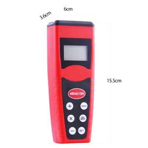 CP3000 18 मीटर अल्ट्रासोनिक उपाय दूरी मीटर मापक लेजर सूचक रेंजफाइंडर - Product Image 3