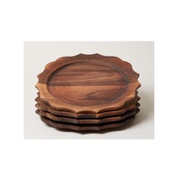 Milieuvriendelijke Eigenschap Lader Plaat Mango Hout Food & Fruit Serveren Servies Eenvoudig Ontwerp Lader Plaat