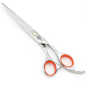 DMS65 6 5 pouces damas acier bord cheveux coupe cisailles barbier coiffure ciseaux tranchant acier inoxydable lame directe usine - Product Image 4