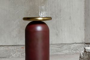 Iron Scuba Round <b>Side</b> <b>Table</b> Usage Room Modern Round Made in India Top All Office Home Room Restaurant Super Market 2022 Best - Product Image 4