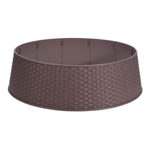 Adorno colgante de Navidad de hierro de precio barato único, Collar de árbol de Navidad gris rústico galvanizado para decoración interior y exterior - Product Image 4