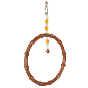 round Bamboo <b>Budgie</b> Swing for Pet <b>Cages</b> & Houses - Product Image 1