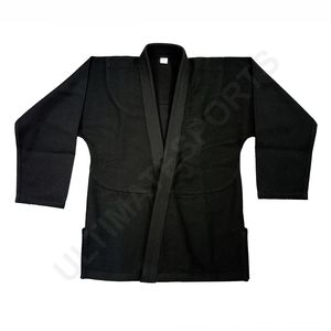 Jiu-jitsu-traje bordado personalizado, OEM, gi / bjj gi, color negro, venta al por mayor - Product Image 4
