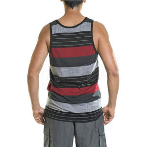 Camisetas sin mangas de culturismo para hombres-Ropa de gimnasio informal de punto transpirable de secado rápido y duradera - Product Image 1