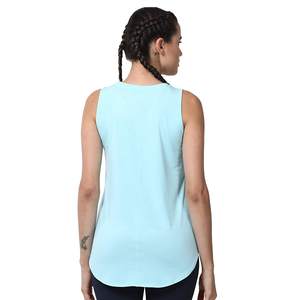 <b>Women's</b> Customizable Sports Tanktop High Quality and Breathable Soft Knitted <b>Top</b> with Custom Logo Wholesale Price - Product Image 3