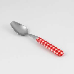 Elegant Stainless Steel Flatware for Weddings Restaurant Dining-Mirrored Spoon <b>Set</b> with Designer Handle Made Metal Kitchenware - Product Image 2