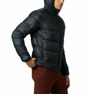 Chaqueta bomber de nailon para hombre, con logo personalizado, para invierno, de talla grande - Product Image 2