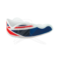 Protège-dents en silicone de haute qualité ROBUST INDUSTRIES, personnalisable, double couleur, pour adultes, entraînement de boxe, logo personnalisé, universel