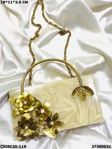 Élégantes pochettes et sacs de soirée en résine faites à la main par Craftstages International pour les occasions spéciales - Product Image 5